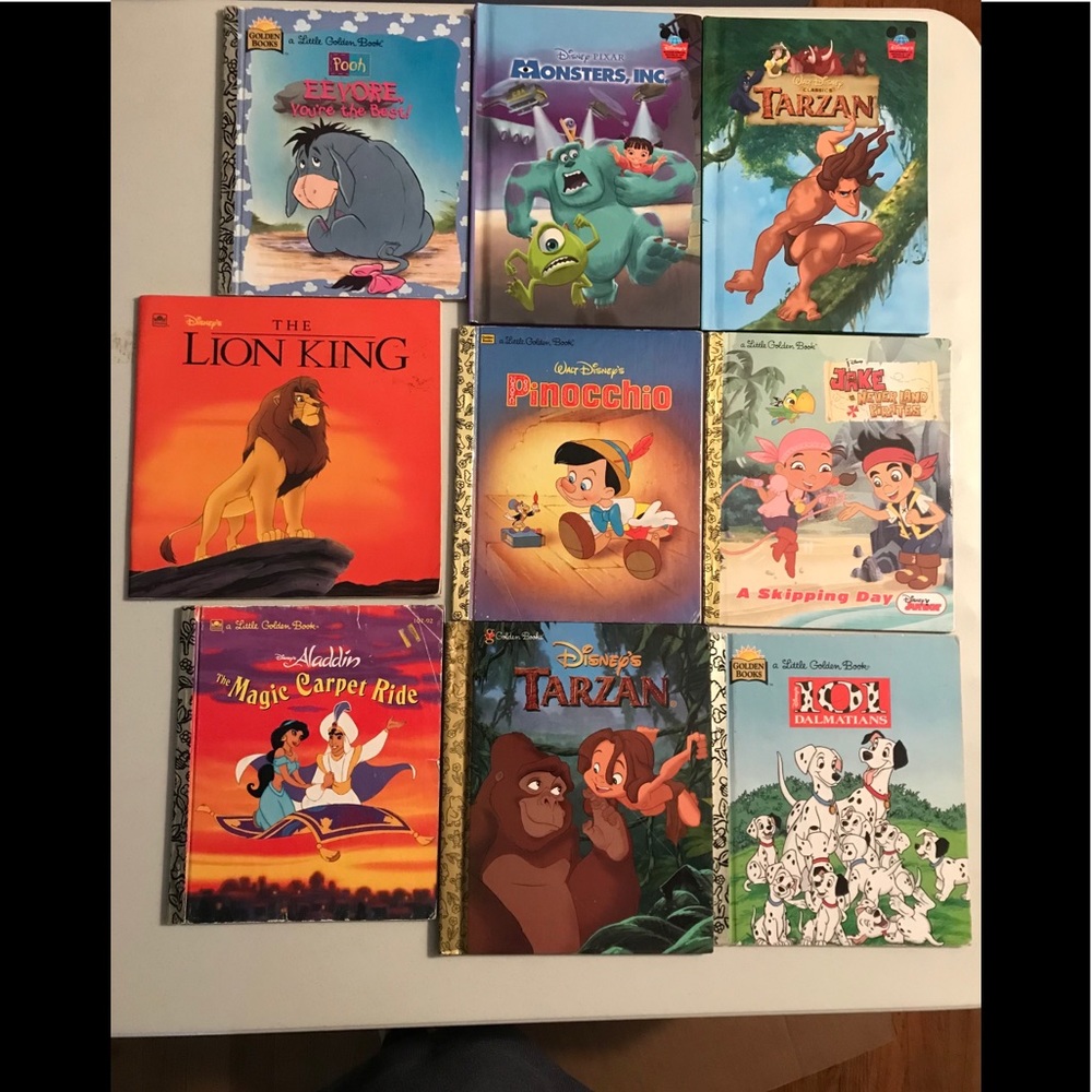 Little Golden Books Lot Disney